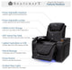 Seatcraft Paladin Home Theater Seating, Black, Row of 1