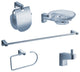 Fresca Generoso 5-Piece Bathroom Accessory Set, Chrome