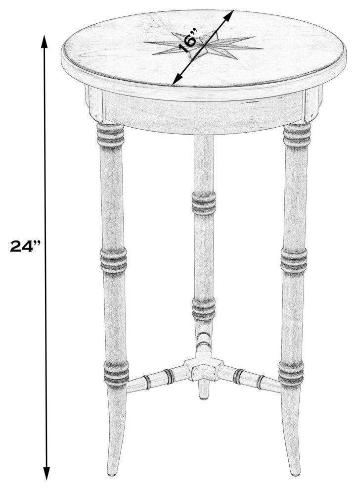Butler Specialty Company, Isla Accent Table, Brown