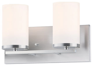 Maxim 10282SW Lateral 2 Light 12"W Bathroom Vanity Light - Satin Nickel