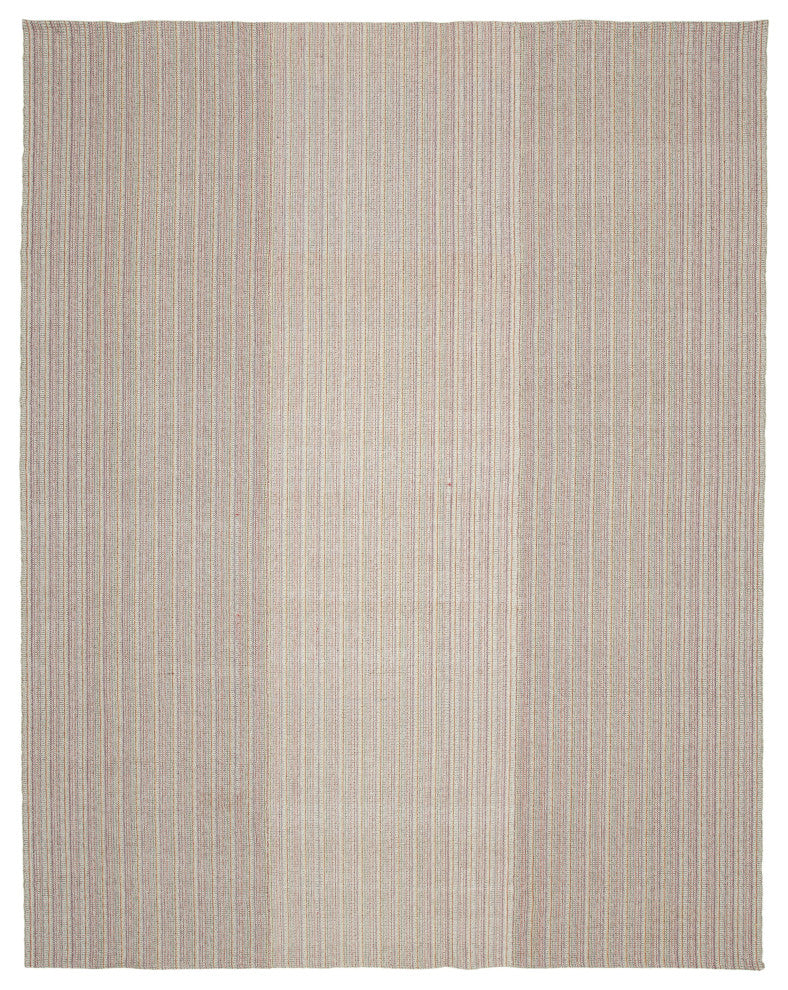 Rug N Carpet - Hand-knotted Turkish 10' 5'' x 13' 3'' Decorative Wool Kilim Rug