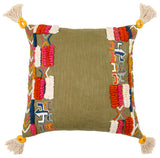Surya Mystic Dusty Sage Pillow Shell With Down Insert 18"H X 18"W