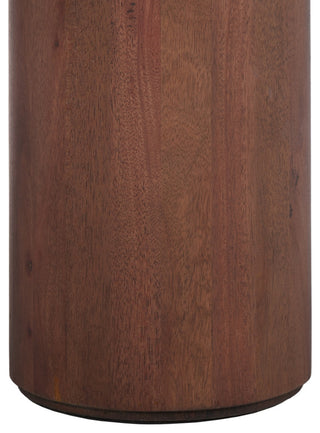 Safavieh Mork 3 Leg Round Coffee Table, Brown