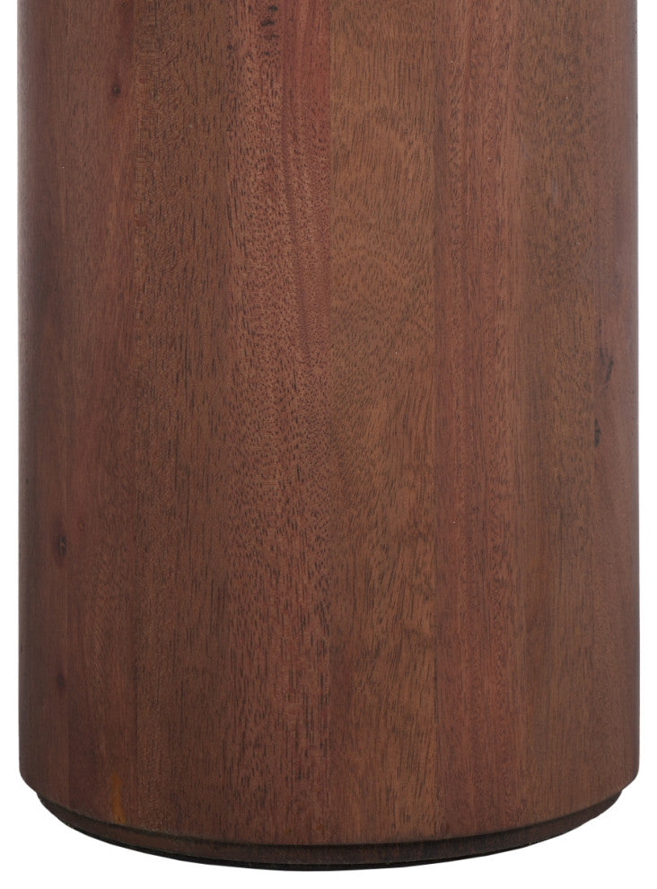 Safavieh Mork 3 Leg Round Coffee Table, Brown