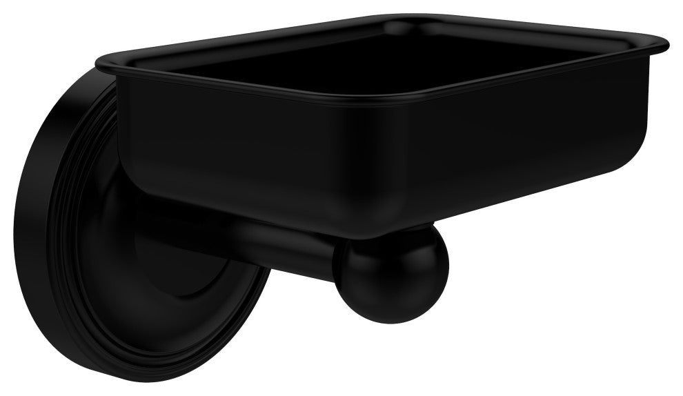 Regal Wall Mounted Soap Dish, Matte Black