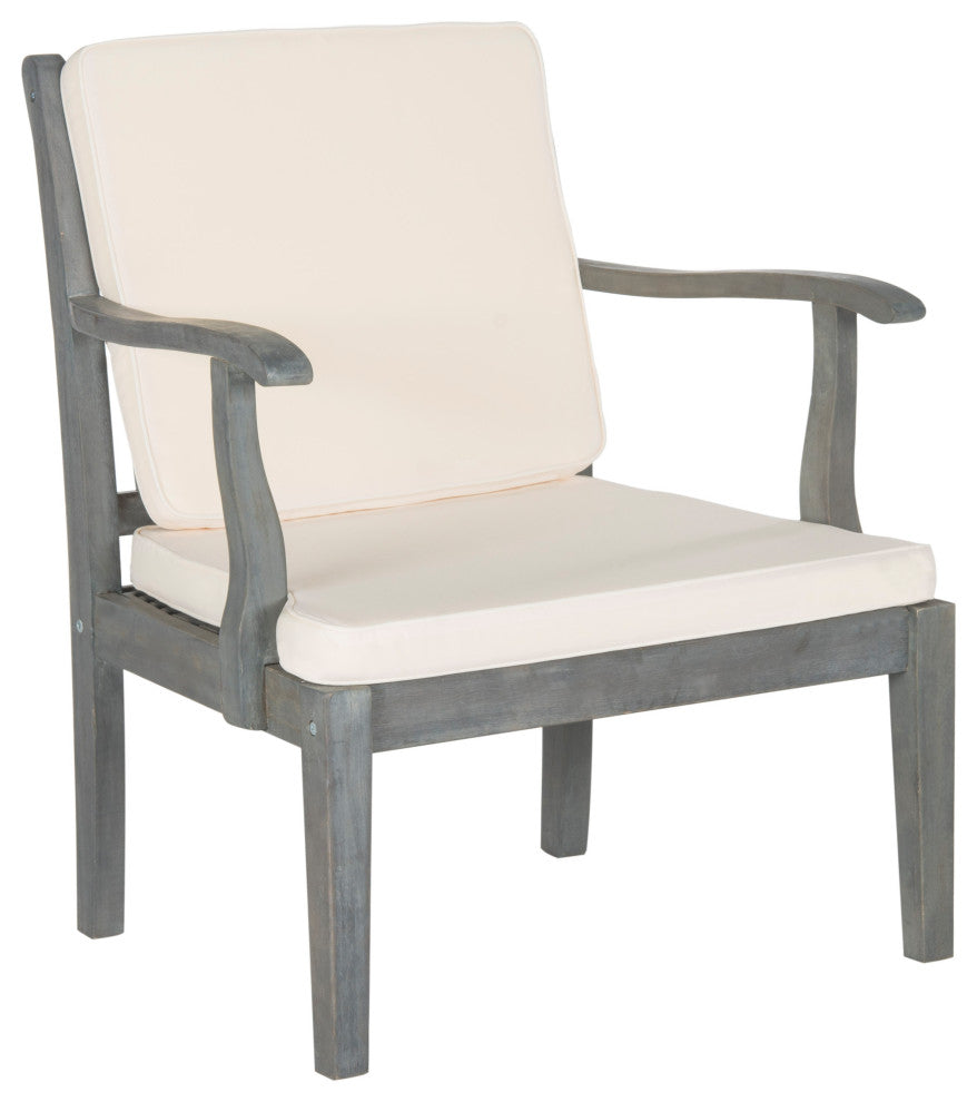 Safavieh Montclair 4-Piece Indoor-Outdoor Living Set, Ash Grey