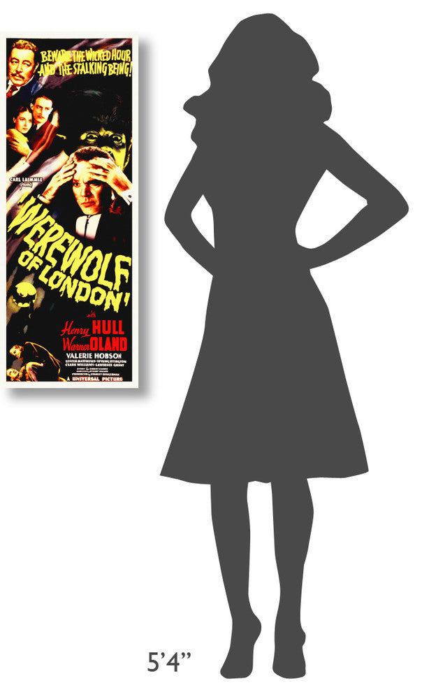 "Werewolf of London" Stretched Canvas Giclee by Hollywood Photo Archive, 14x36"