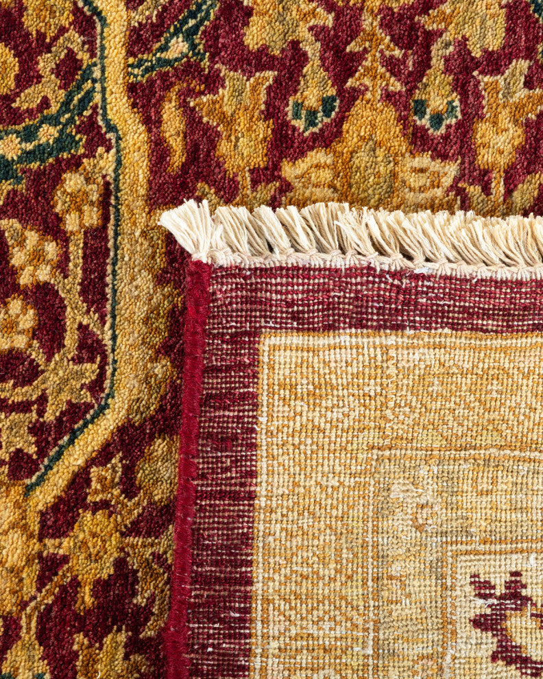Mogul, One-of-a-Kind Hand-Knotted Area Rug Red, 9'2"x11'0"