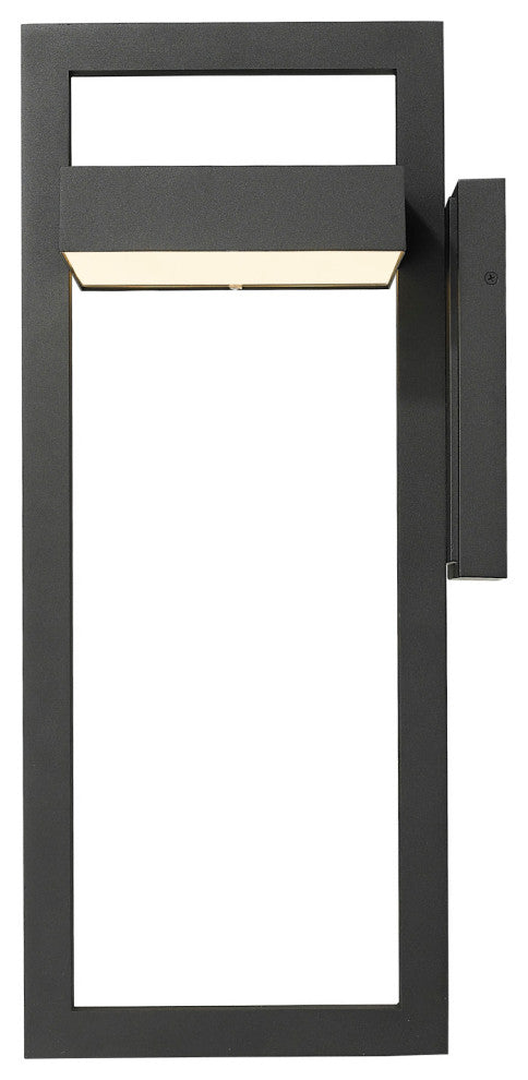 James Allan ZWS39597 Roland 25" Tall LED Outdoor Wall Sconce - Black