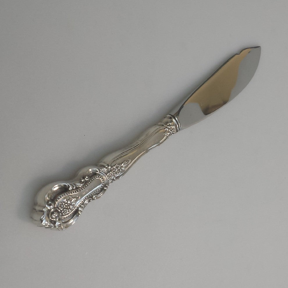 Kirk Stieff Sterling Silver Auberge, Belle Auberge Butter Serving Knife H.H.