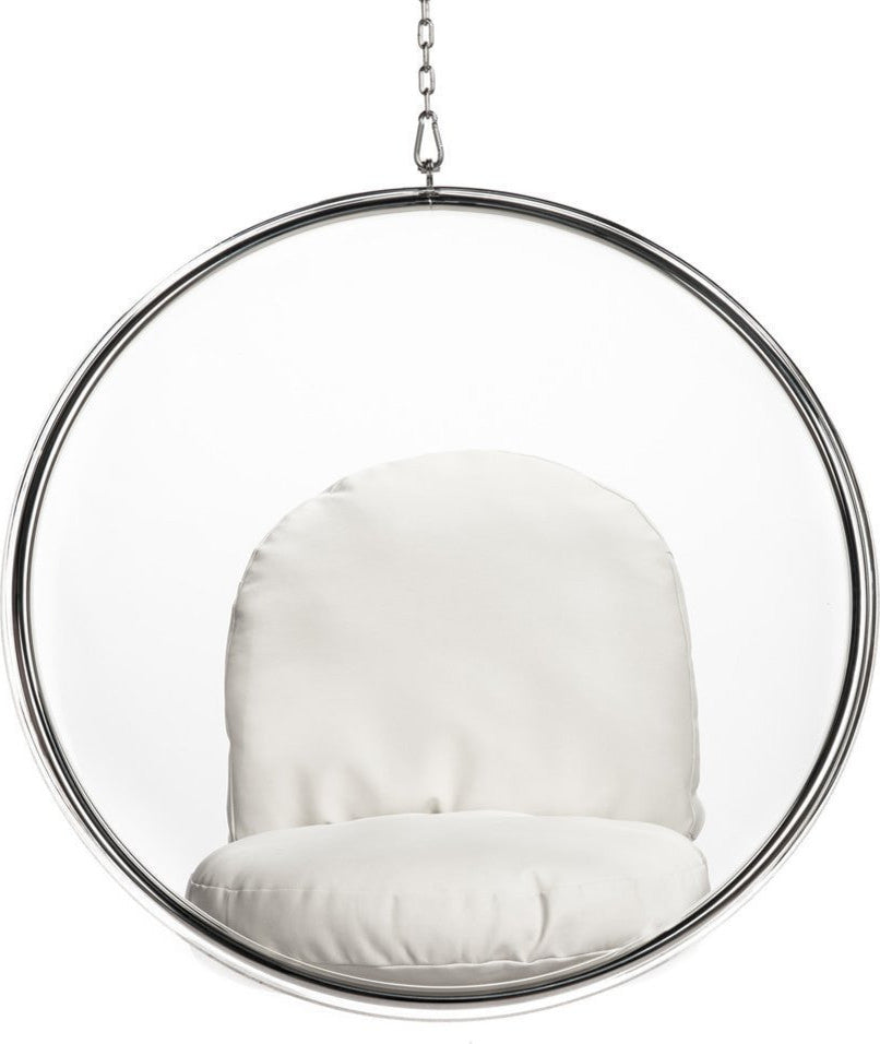 Aron Living Bubble Chair, White