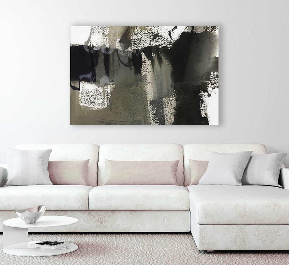 "Midnight Abstract VI" Museum Mounted Canvas Print, 16"x20"