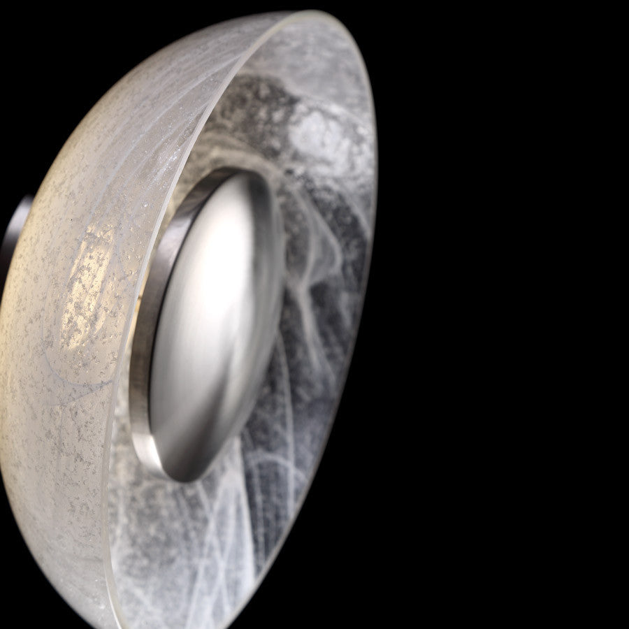 Cosmic Crystal LED Wall Sconce 3500K, Brushed Nickel