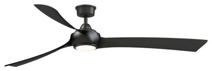 Fanimation Wrap Custom-KIT-72-LK Wrap Custom 72" 3 Blade Indoor / - Dark Bronze