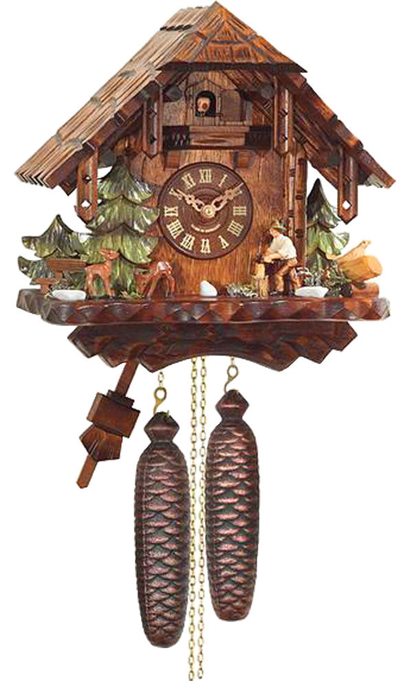 Lumberjack Engstler Weight-Driven Cuckoo Clock- Full Size