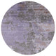 Ahgly Company Indoor Round Mid-Century Modern Area Rugs, 6' Round