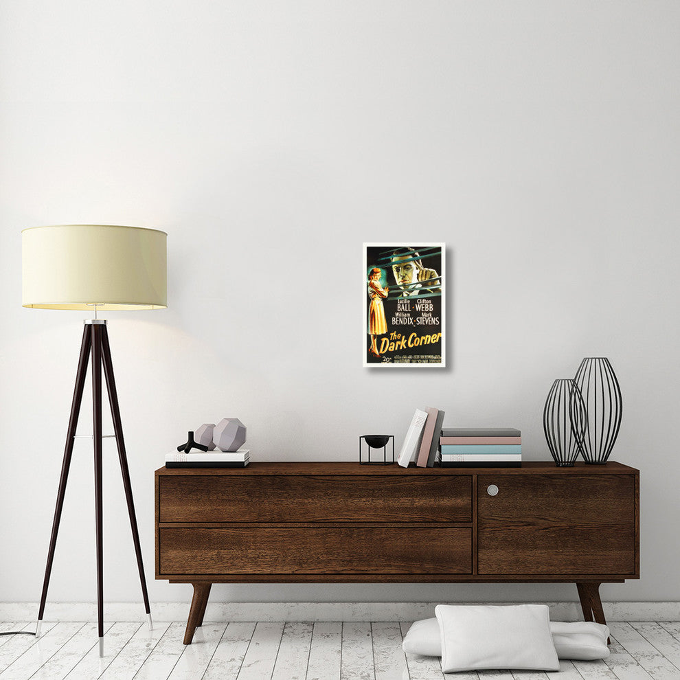 "The Dark Corner" Stretched Canvas Giclee by Hollywood Photo Archive, 15x22"