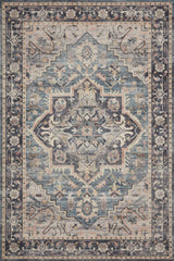 Loloi II Printed Hathaway Navy/Multi Area Rug, 3'6"x5'6"
