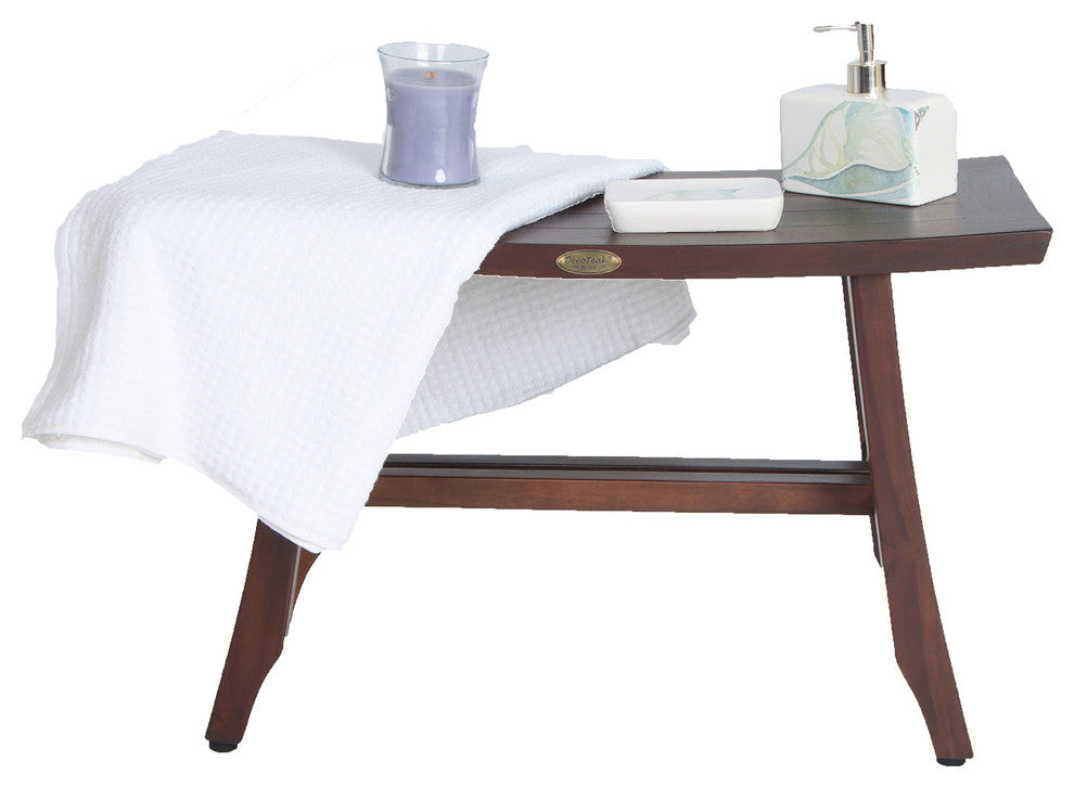 DecoTeak Satori 24" Eastern Style Teak Shower Bench
