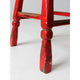 Consigned, Vintage Red Wooden Stool