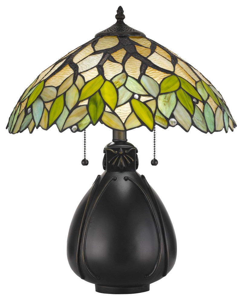 Tiffany Table Lamp With Pull Chain Switch