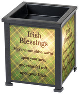 Irish Blessings God Hold You Glass Warmer