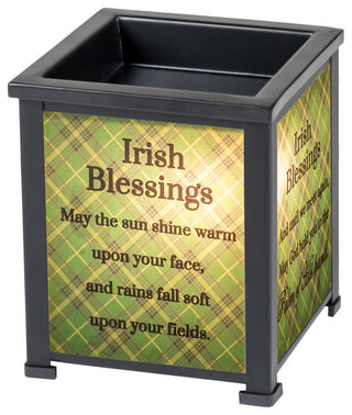 Irish Blessings God Hold You Glass Warmer