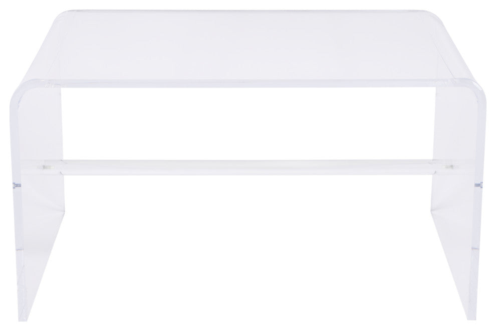 Corsica 32" W Rectangular Acrylic Coffee Table
