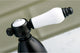 Kingston Brass Widespread Bathroom Faucet With Retail Pop-Up, Oil Rubbed Bronze