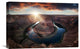 "Horseshoe Bend" Stretched Canvas Giclee by Juan Pablo De, 22x15"