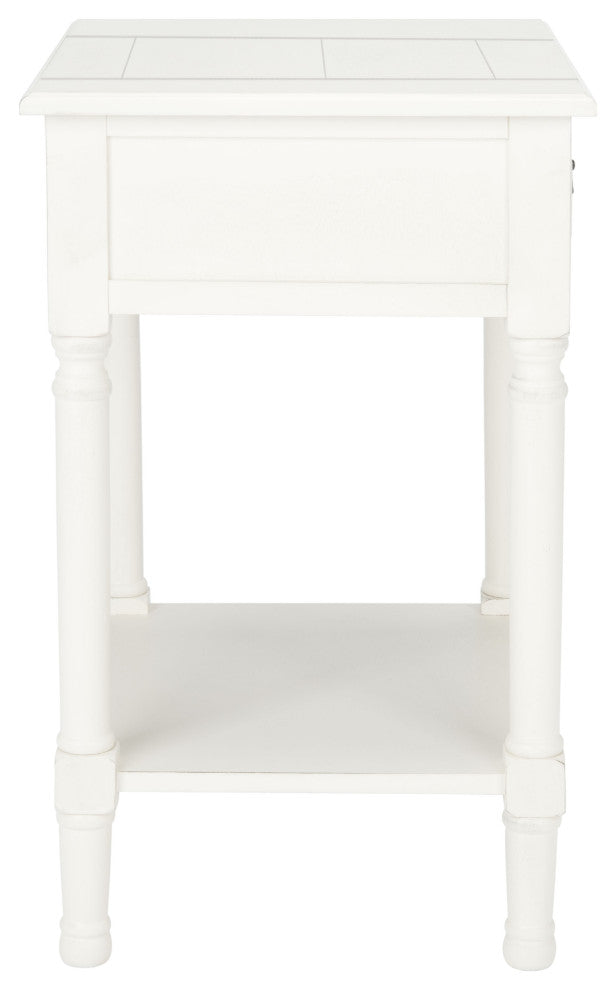 Safavieh Whitney 1 Drawer Accent Table, White