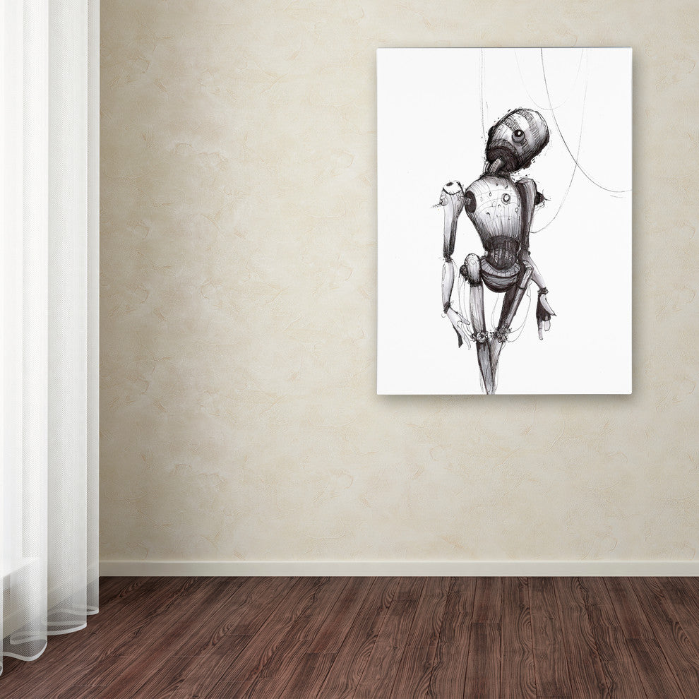 Disconnect' Canvas Art, 47x35