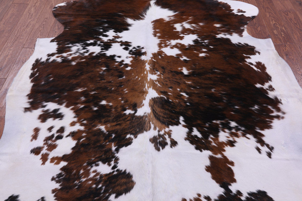Organic Natural Hair-On Cowhide Area Rug 7' 4" X 6' 3" C1475