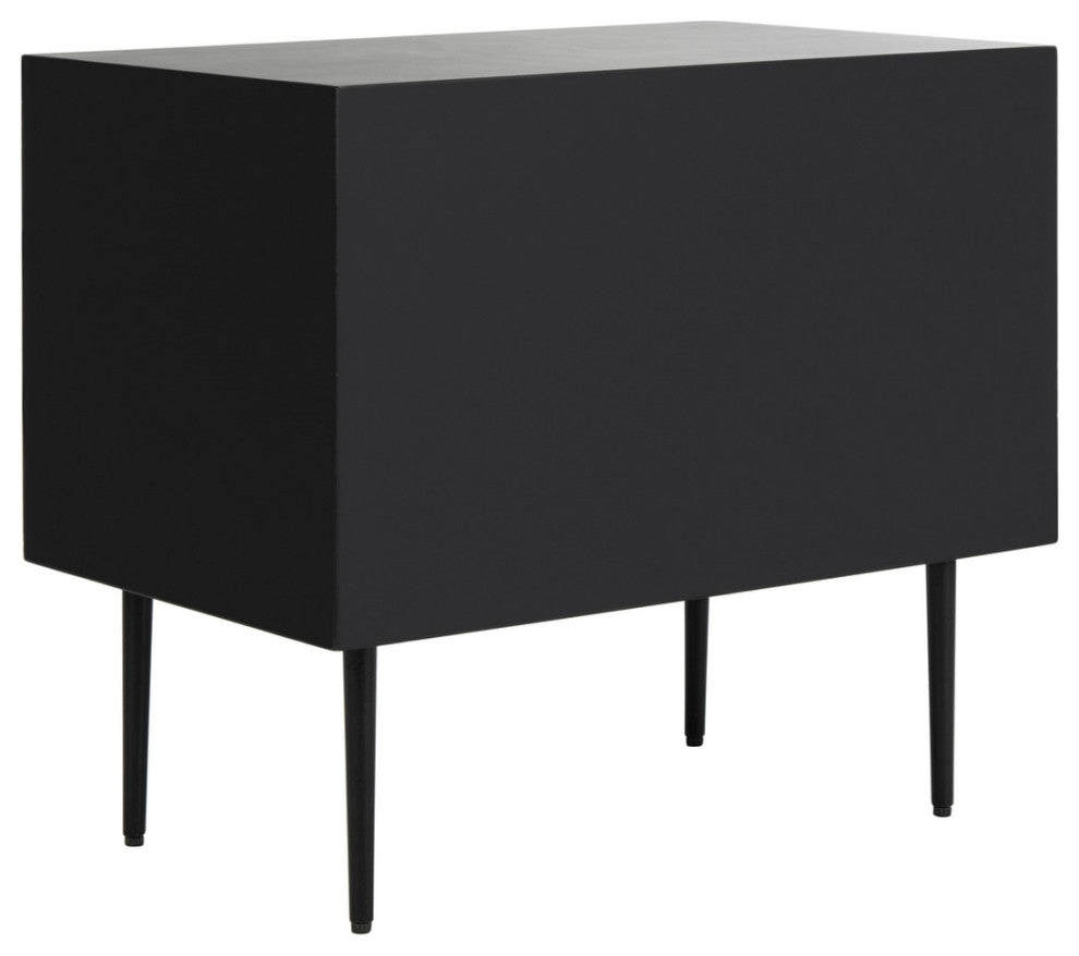 Safavieh Couture Tessie Bone Inlay Nightstand Black
