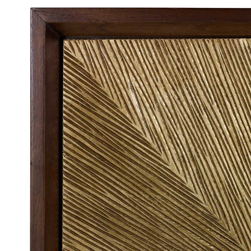 Ambella Home Collection - Phoenix Credenza in Antique Brass