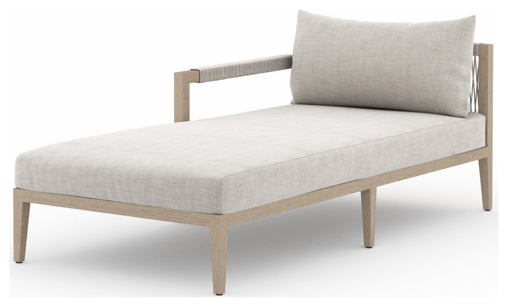Sherwood Outdoor Laf Chaise Pc-Brwn/Stn