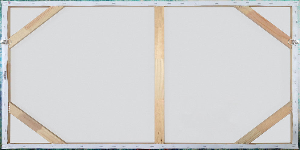 "Warm World" Print on Canvas, 45"x22.5"