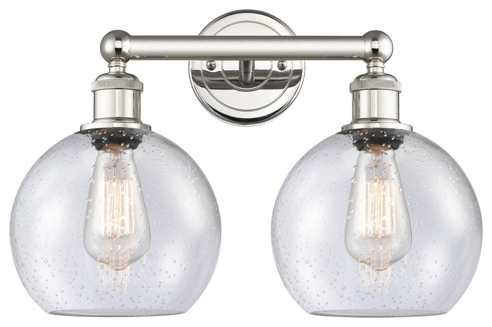 Innovations Athens 2 17" Bath Vanity-Light Polished Nickel