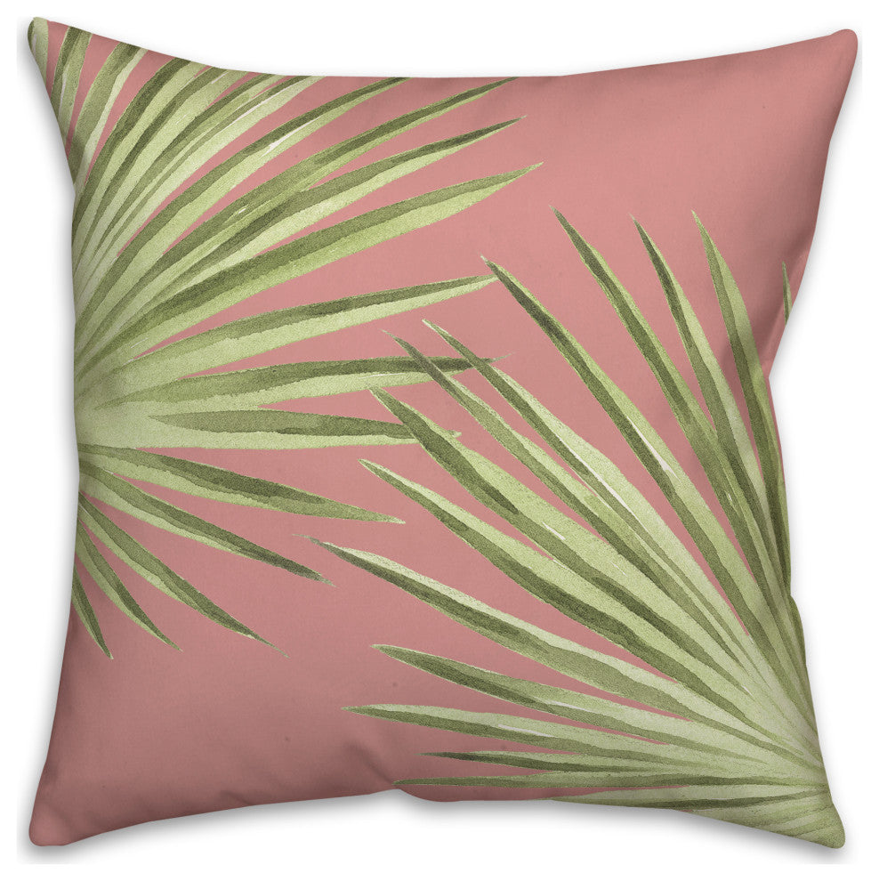 Palm Leaves 4 16x16 Indoor / Outdoor Pillow