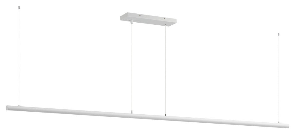 ET2 E26008-90 Continuum 94"W LED Linear Chandelier - White