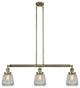 Innovations Lighting 213-Ab-S-G142-Led 3 Light Dimmable Led Island Light