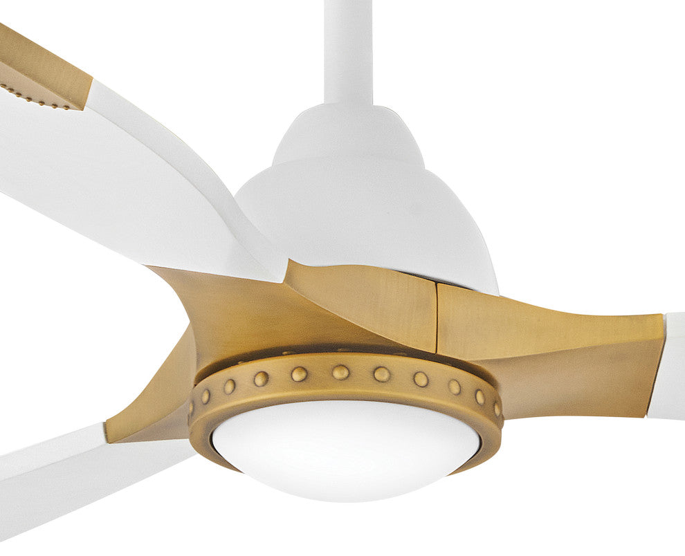 Hinkley Aileron 60" Led Smart Fan, Matte White