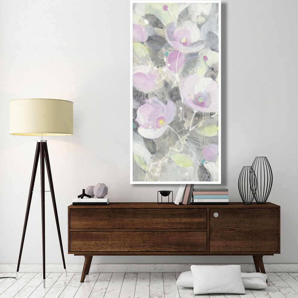 "Sugar Flowers I" Digital Paper Print by Albena Hristova, 38"x74"