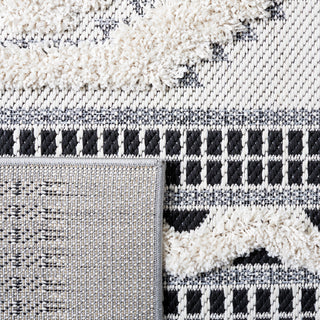 Safavieh Cottage Collection COT206B Rug, Ivory/Black, 8' X 10'