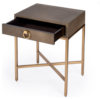 Alternate white background full view of the product with drawer open.