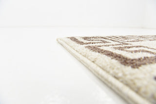 Unique Loom Beige Athens Modern 2' 0 x 6' 0 Runner Rug