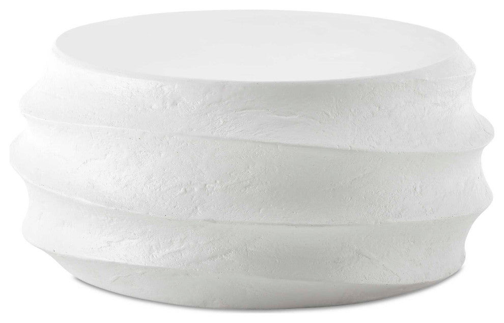 Uttermost Winded Outdoor White Coffee Table