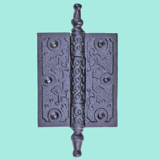 Black Cabinet Hinge Wrought Iron Butt Hinges Victorian Steeple Tip Flush Hinges
