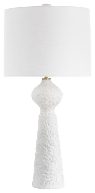 Uttermost Sonata Textured White Table Lamp