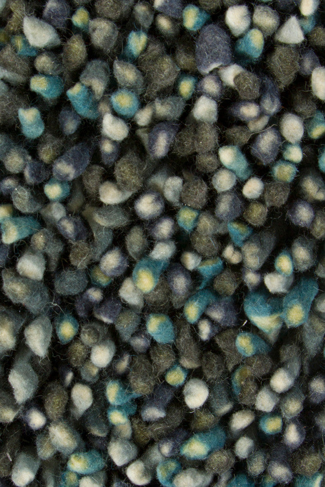 Gems Contemporary Area Rug, Gray, 9'x13' Rectangle